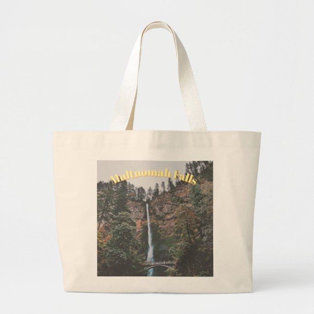 Grand Tote Bag Chutes de Multnomah (Devant)