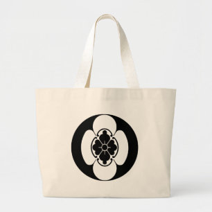 Grand Tote Bag Cimier de famille japonais (KAMON) des Hotta's