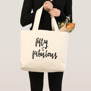 Grand Tote Bag Cinquante et fabuleux - cinquantième éléphant