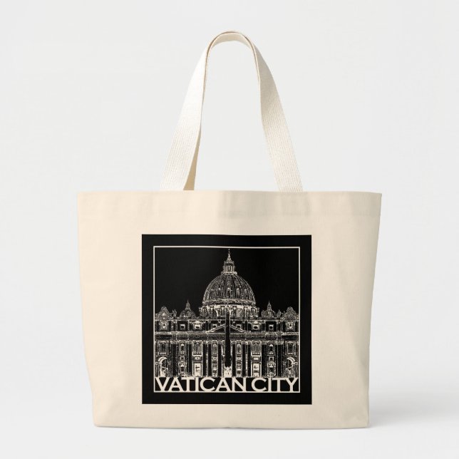 Grand Tote Bag Cité du Vatican (Devant)