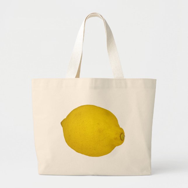 Grand Tote Bag Citron (Devant)