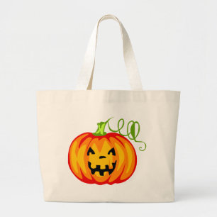 Grand Tote Bag Citrouille