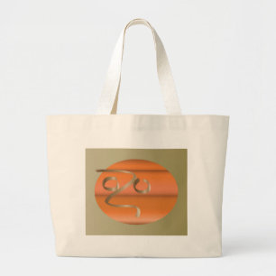 Grand Tote Bag citrouille