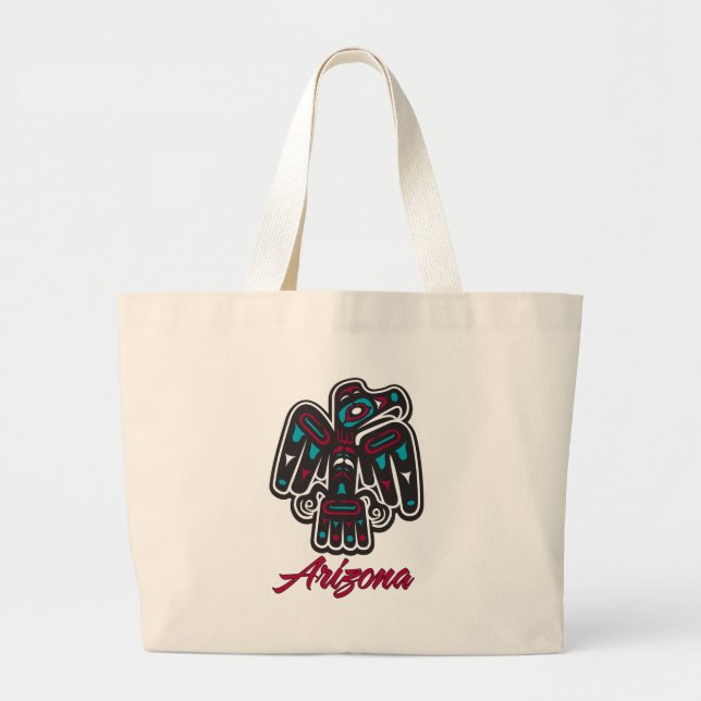 Grand Tote Bag Clan AZ Thunderbird (Devant)