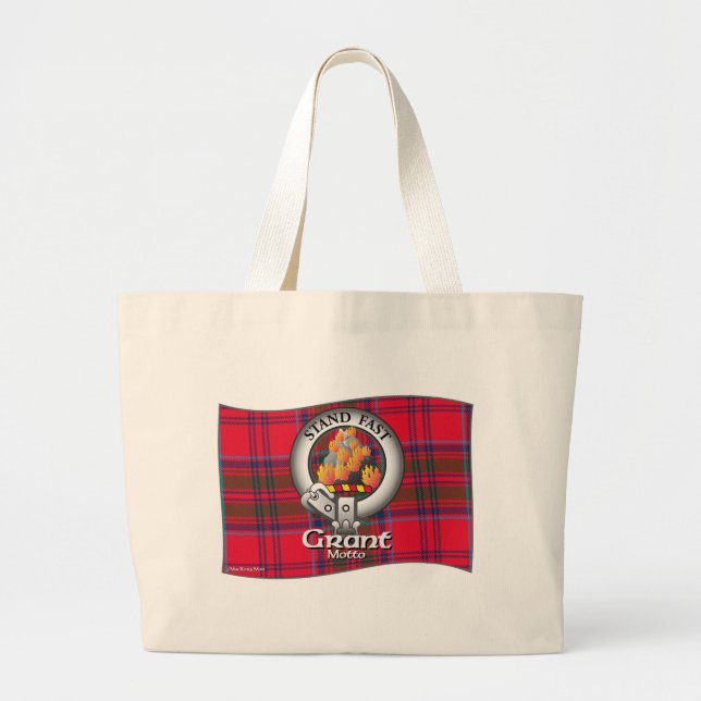 Grand Tote Bag Clan de Grant (Devant)