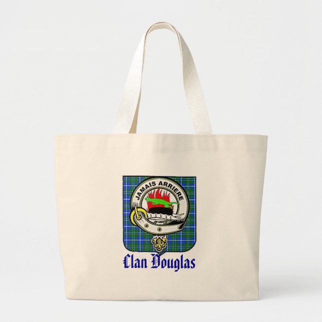 Grand Tote Bag , Clan Douglas fourre-tout il tout (Devant)
