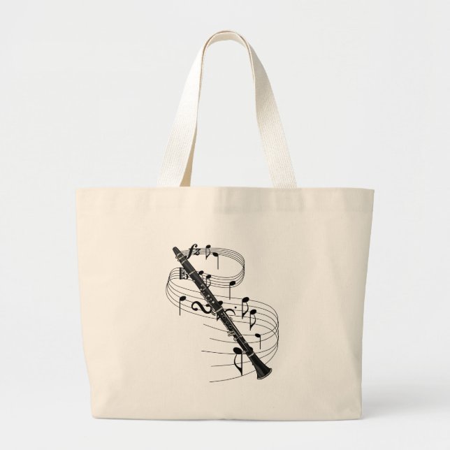 Grand Tote Bag Clarinette (Devant)