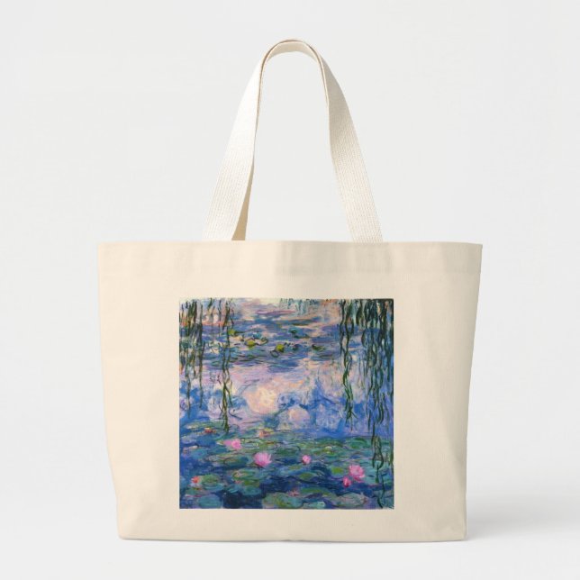 Grand Tote Bag Claude Monet Water Lillies 1919 (Devant)