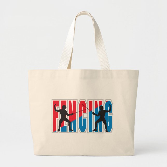 Grand Tote Bag Clôture (Devant)