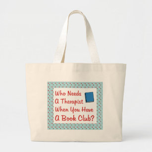 Grand Tote Bag club de lecture