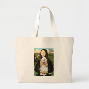 Grand Tote Bag Cocker (Buff) - Mona LIsa