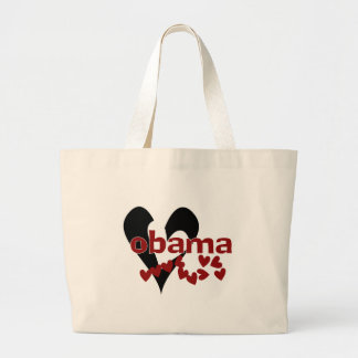 Grand Tote Bag Coeur Obama