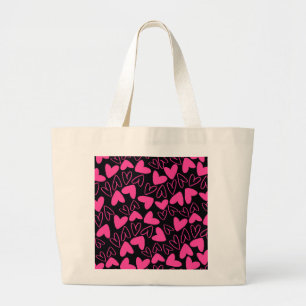 Grand Tote Bag Coeurs