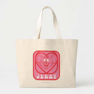 Grand Tote Bag Coeurs roses Jerry