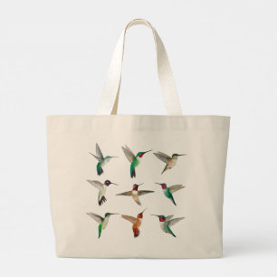 Grand Tote Bag Colibri nord-américain