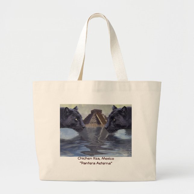 Grand Tote Bag Collection Black Panther Mexique (Devant)