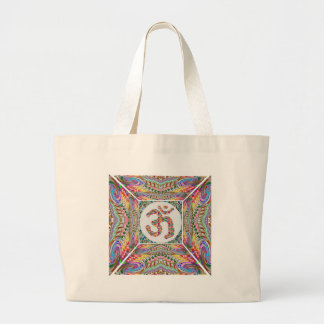 Grand Tote Bag Collection de bijou d'incantation de l'OM