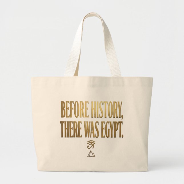 Grand Tote Bag Collection Égypte antique (Devant)