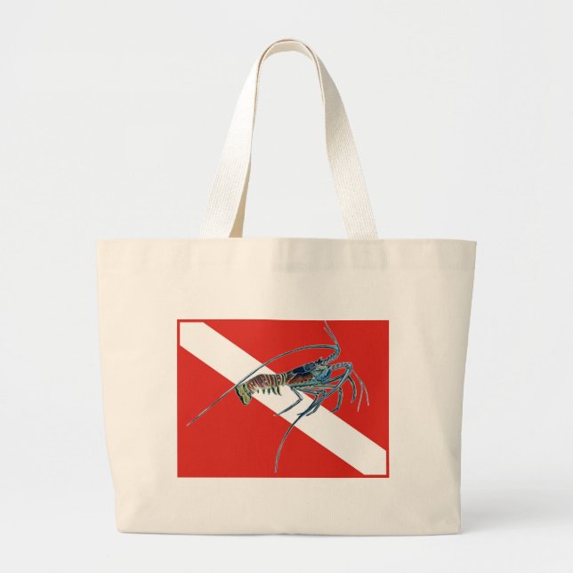 Grand Tote Bag Collection spéciale de repaire de plongeurs (Devant)