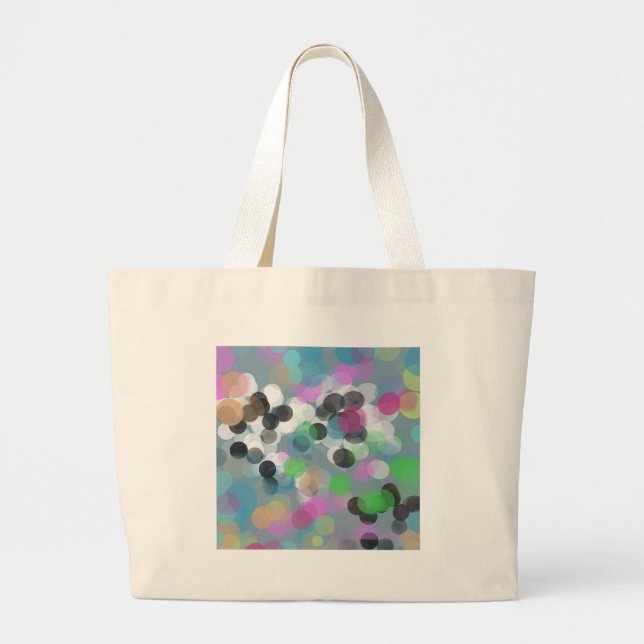 Grand Tote Bag Colorful Confeti (Devant)