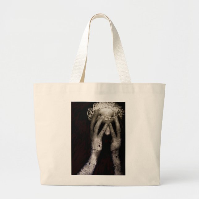 Grand Tote Bag Combat 2013 de cerveau (Devant)