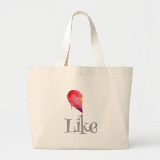 Grand Tote Bag Comme - demi-cœur