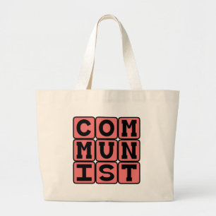 Grand Tote Bag Communiste, pratiquants du communisme