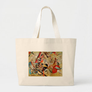 Grand Tote Bag Composition Abstraite de Kandinsky
