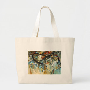 Grand Tote Bag Composition Kandinsky V Peinture Abstraite