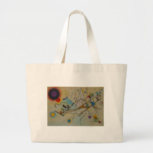 Grand Tote Bag Composition VIII en Kandinsky