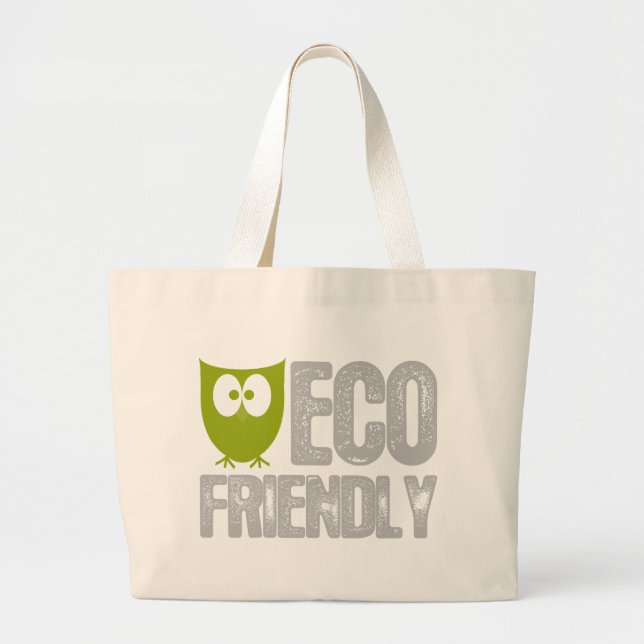 Grand Tote Bag Conception amicale d'Eco ! (Devant)