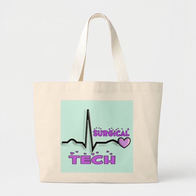 Grand Tote Bag Conception chirurgicale des cadeaux QRS de (Devant)