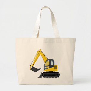 Grand Tote Bag Conception de la machine à creuser et à creuser