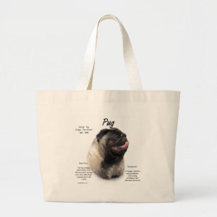 Grand Tote Bag Conception de l'historique des carlins
