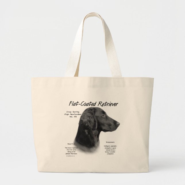 Grand Tote Bag Conception de l'historique des récupérateurs à rev (Devant)