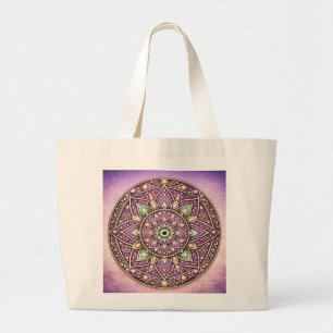 Grand Tote Bag Conception de mandala