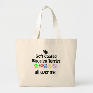 Grand Tote Bag Conception de marches de sentiers roux à revêtemen