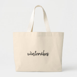 Grand Tote Bag Conception de vacances minimaliste moderne Winterl