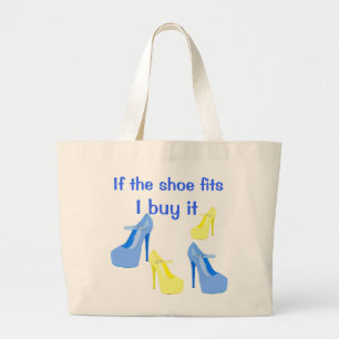 Grand Tote Bag Conception Fourre-tout de chaussure de talon haut