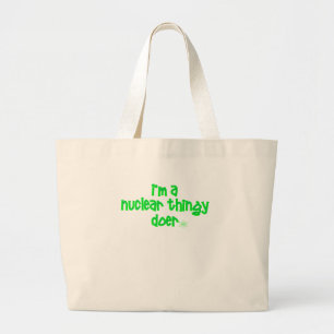 Grand Tote Bag Conception Nucléaire Originale