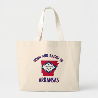 Grand Tote Bag Conceptions de drapeau d'état de l'Arkansas