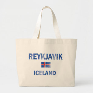 Grand Tote Bag Conceptions de Reykjavik Islande