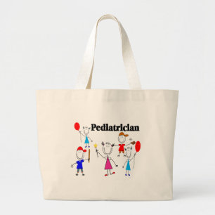 Grand Tote Bag Conceptions de Stickpeople d'enfants de cadeaux de