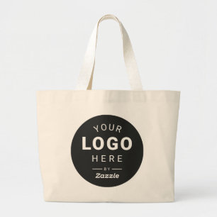 Grand Tote Bag Concevez Votre Propre Création de Logo
