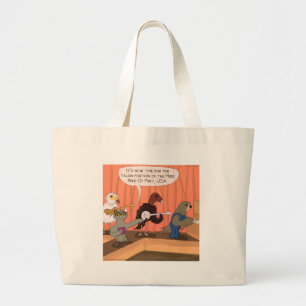Grand Tote Bag Concours de Talon des Oiseaux de Proie