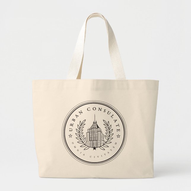 Grand Tote Bag Consulat urbain Fourre-tout (Devant)