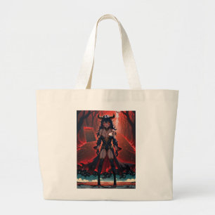 Grand Tote Bag Contact de Succube au Carrefour : Anime Lilin Démo