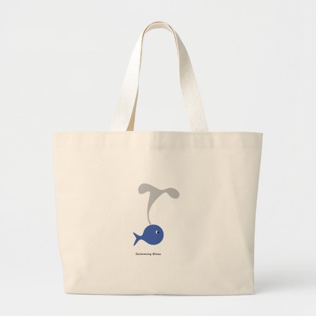 Grand Tote Bag Cool souffle et design unique (Devant)
