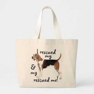 Grand Tote Bag Coonhound de marcheur de Treeing de délivrance