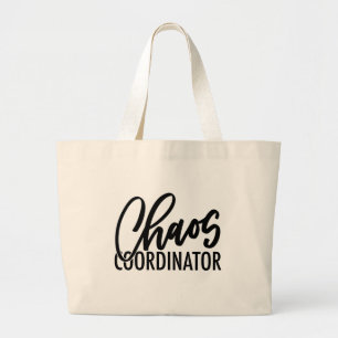 Grand Tote Bag Coordonnateur de chaos